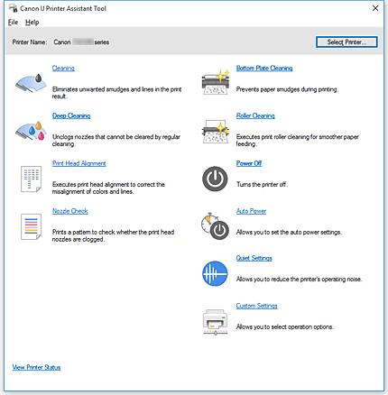 canon ij printer utility download windows 10